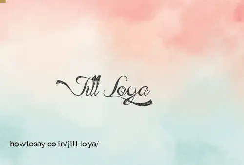 Jill Loya