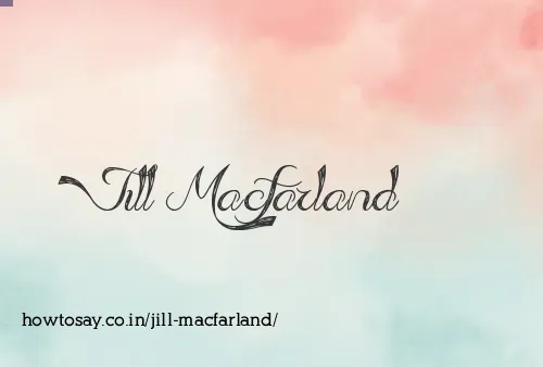 Jill Macfarland