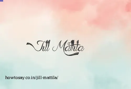 Jill Mattila