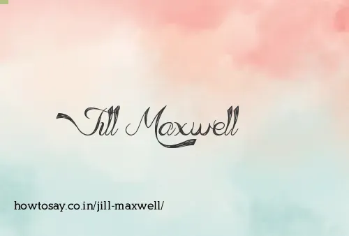 Jill Maxwell