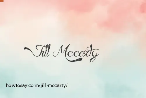 Jill Mccarty