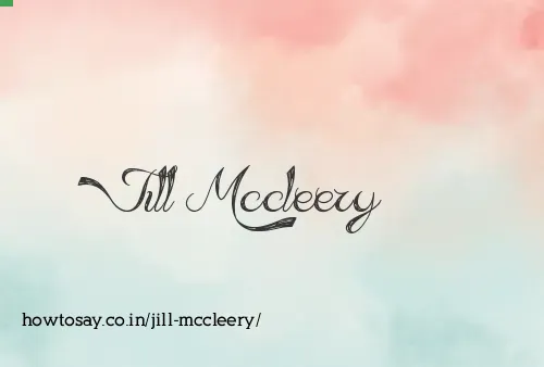 Jill Mccleery