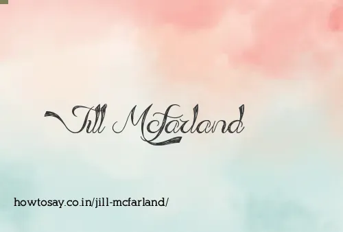 Jill Mcfarland