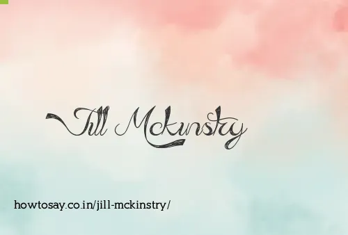 Jill Mckinstry