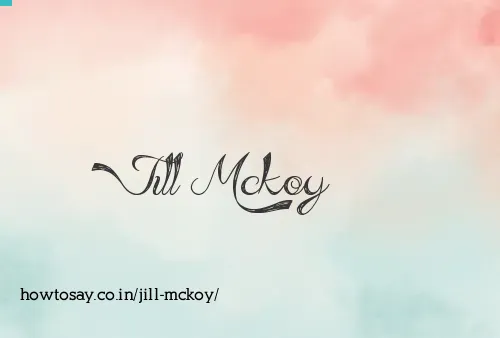 Jill Mckoy
