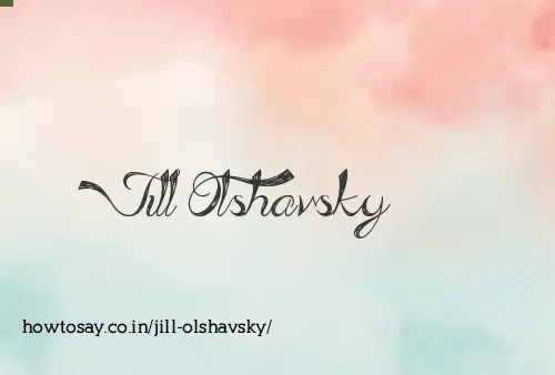 Jill Olshavsky