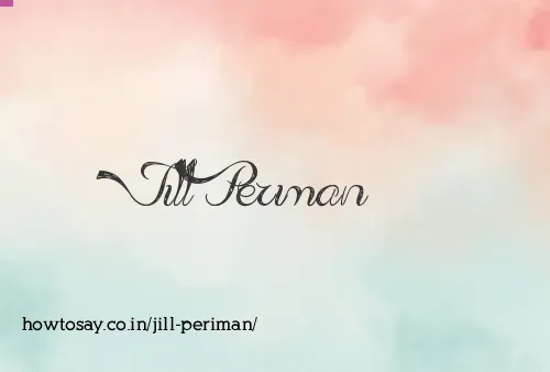 Jill Periman