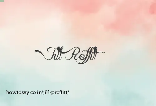 Jill Proffitt