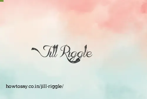 Jill Riggle