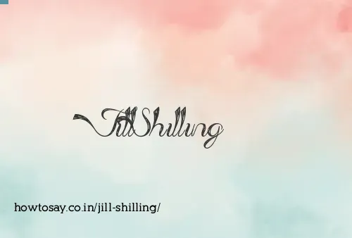 Jill Shilling
