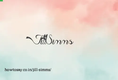 Jill Simms