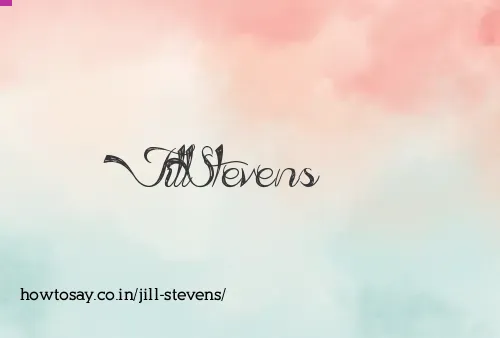 Jill Stevens