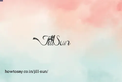 Jill Sun