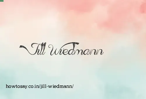 Jill Wiedmann