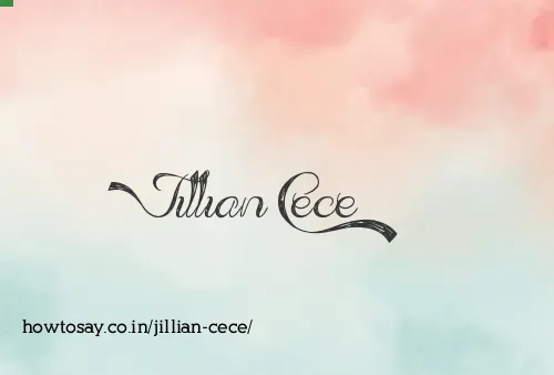 Jillian Cece