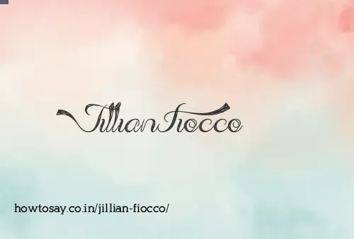 Jillian Fiocco