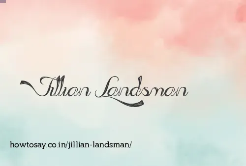 Jillian Landsman