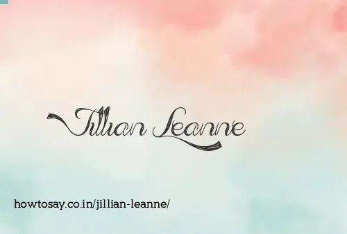 Jillian Leanne