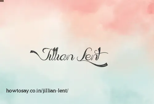 Jillian Lent