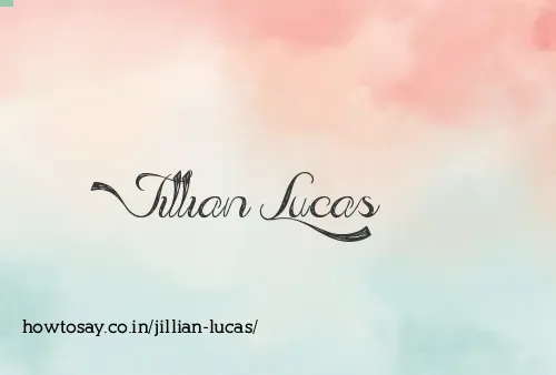 Jillian Lucas