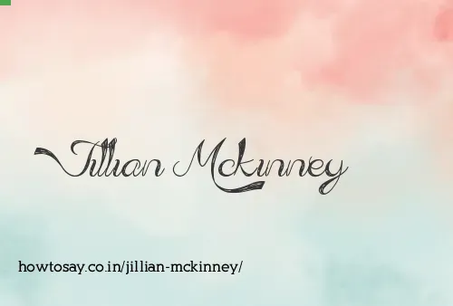 Jillian Mckinney