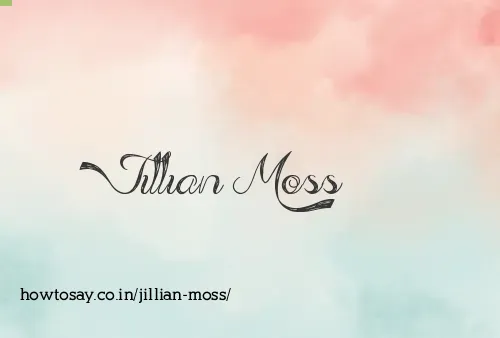 Jillian Moss