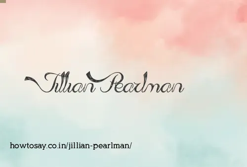 Jillian Pearlman