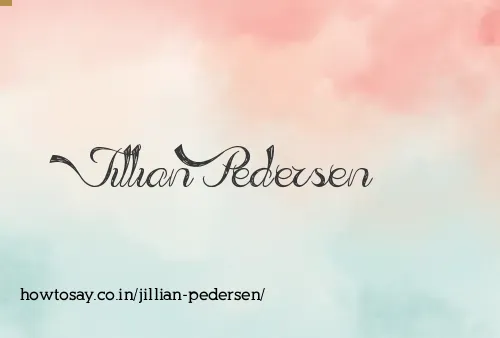 Jillian Pedersen
