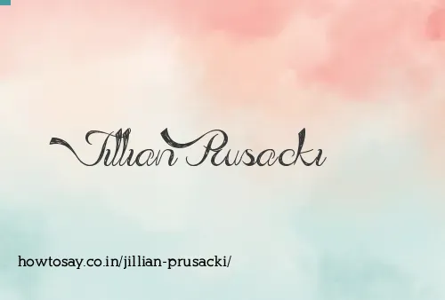 Jillian Prusacki