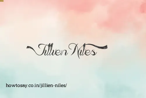 Jillien Niles