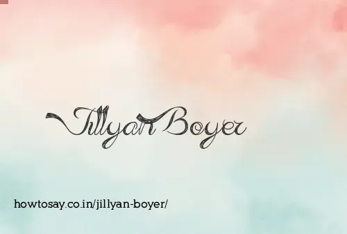 Jillyan Boyer