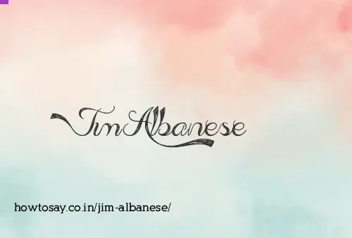 Jim Albanese