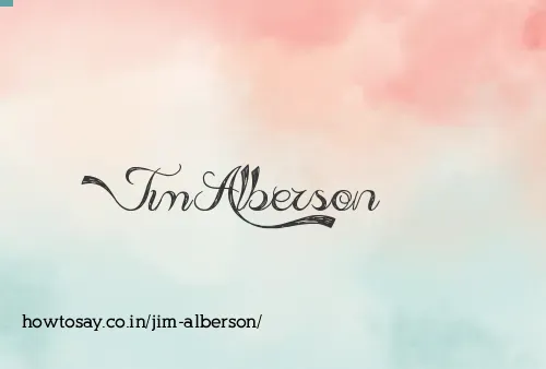 Jim Alberson