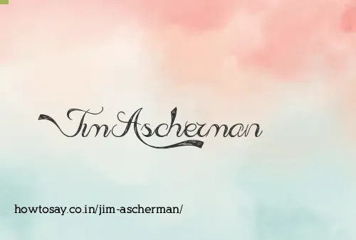 Jim Ascherman