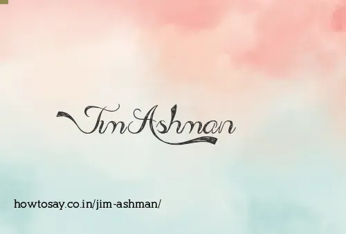 Jim Ashman