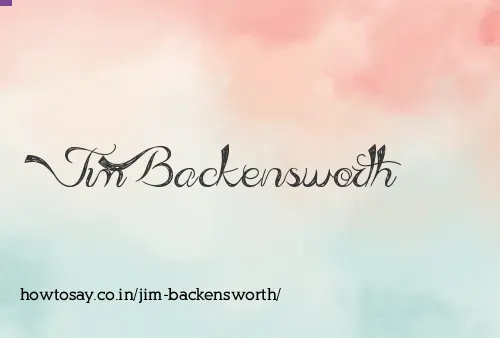 Jim Backensworth