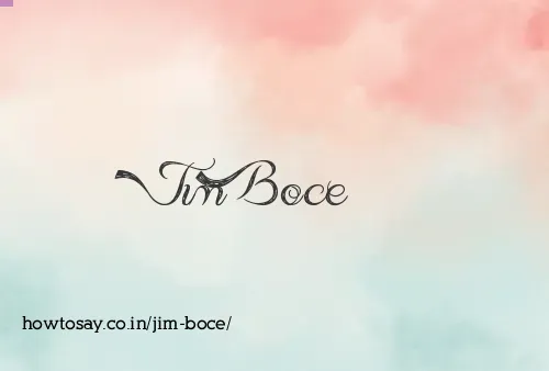 Jim Boce