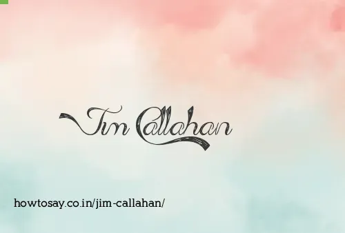 Jim Callahan