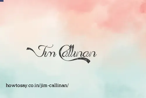 Jim Callinan