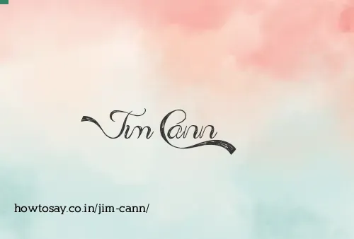 Jim Cann