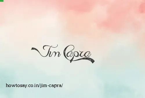 Jim Capra