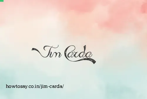 Jim Carda