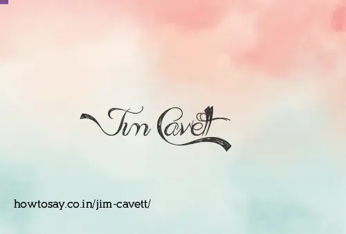 Jim Cavett