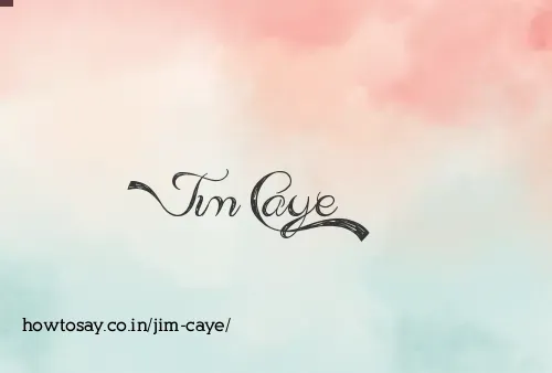 Jim Caye