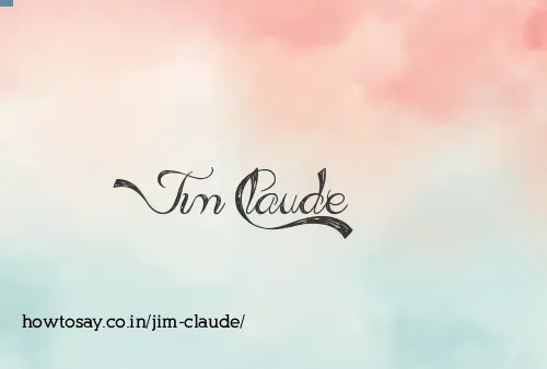 Jim Claude