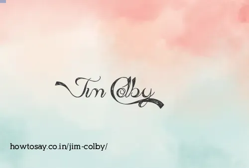 Jim Colby