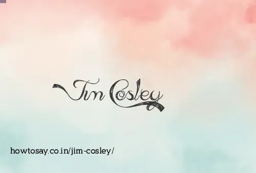 Jim Cosley