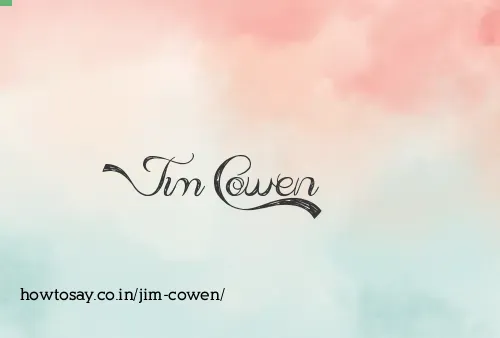 Jim Cowen