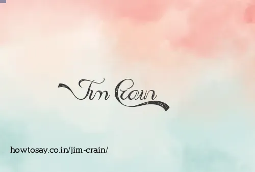 Jim Crain
