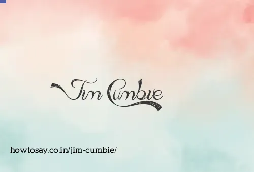 Jim Cumbie